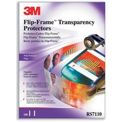 Flip-Frame Transparency Protectors [Pack 100]